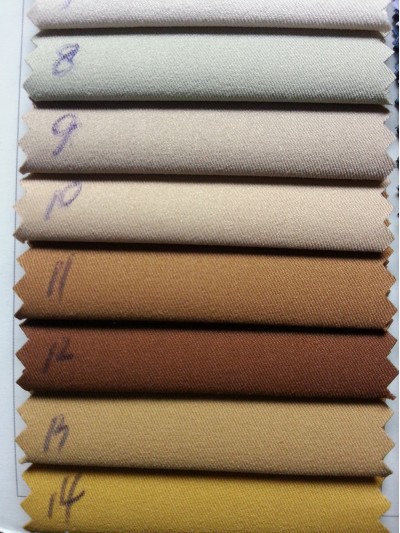 XTS 時裝面料 斜紋酷絲棉 100%滌 150CM A805 細節-1